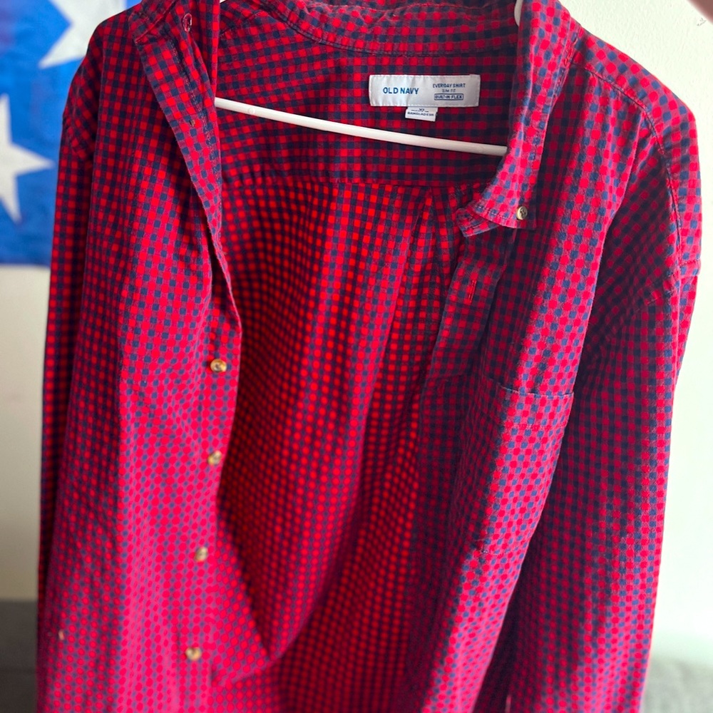 Used Men’s Old Navy Flannel | XL | Red Lumberjack